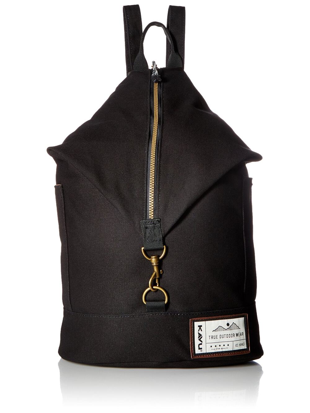 Kavu Free Range 100% Cotton Backpack in Black, OS